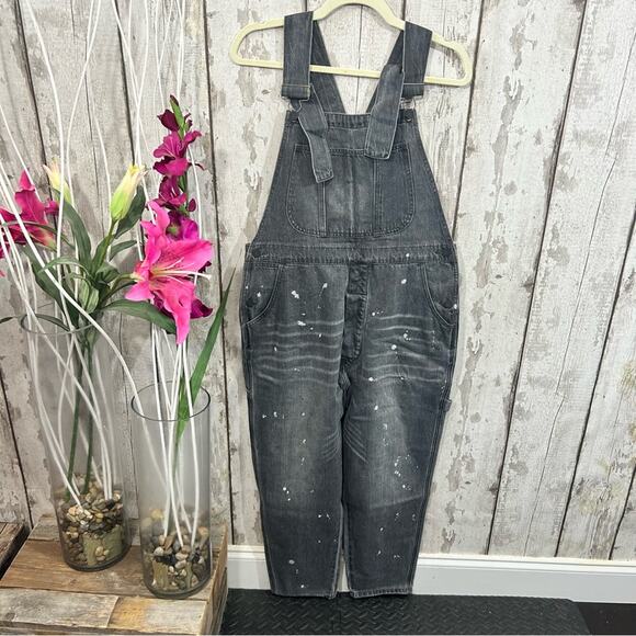 Free People x Sandrine Rose - NWT Paint-splatter Overall - Picture 2 of 14